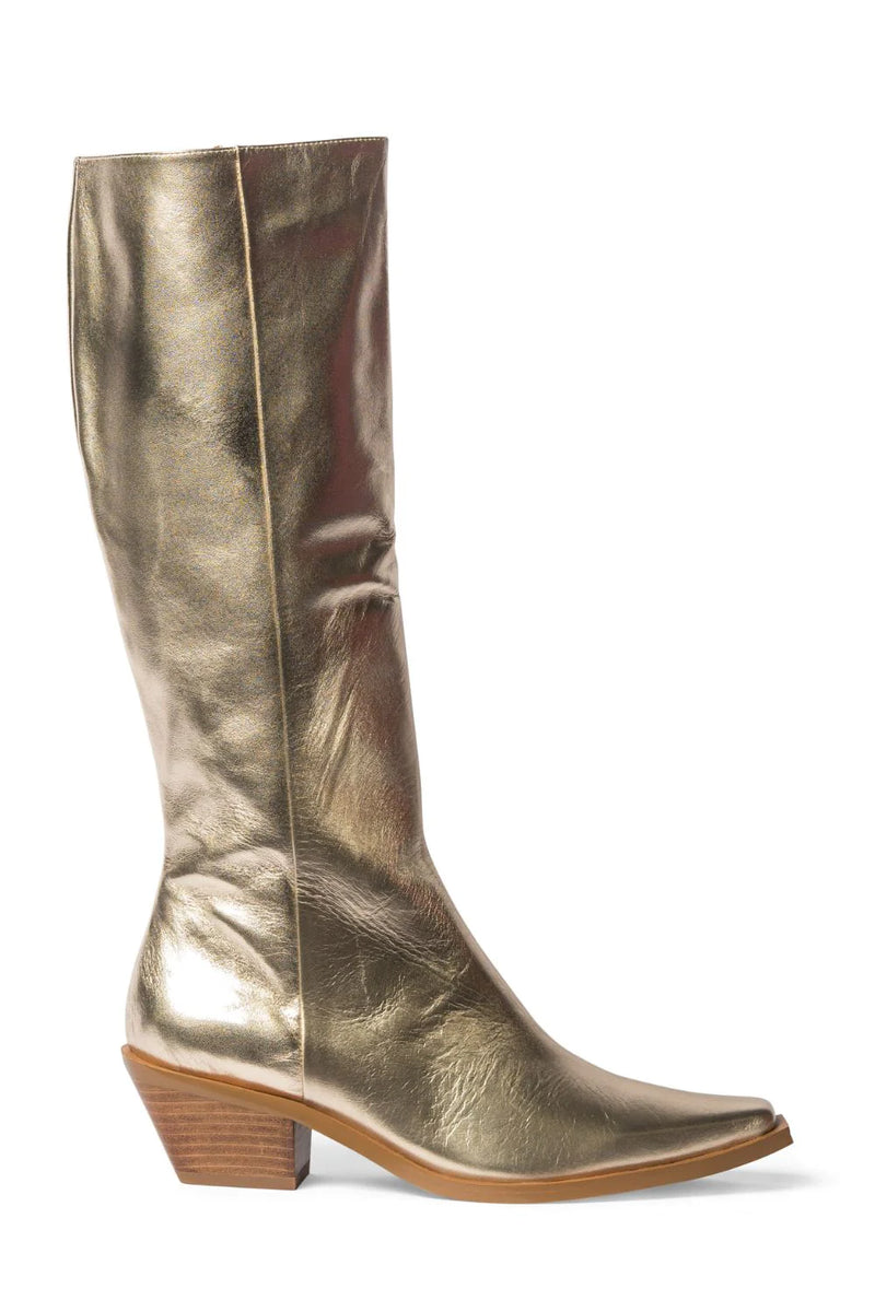 Zoe Kratzmann - Engage Boot - Metallic Leather